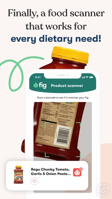 تصاویر Fig: Food Scanner & Discovery