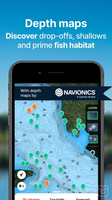 تصاویر Fishbrain - Fishing App ++