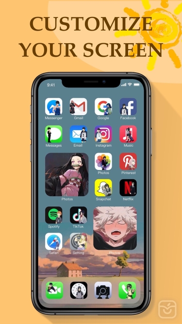 تصاویر Themes: Fancy Widgets, Icons