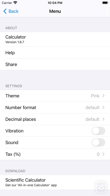 تصاویر Simple Calculator (Ad-free)