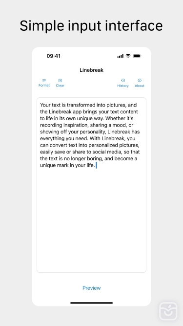تصاویر Linebreak-Display writings
