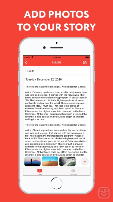 تصاویر Personal diary with password ++