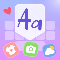 لوگو Cool Themes & Fonts: Cute Text