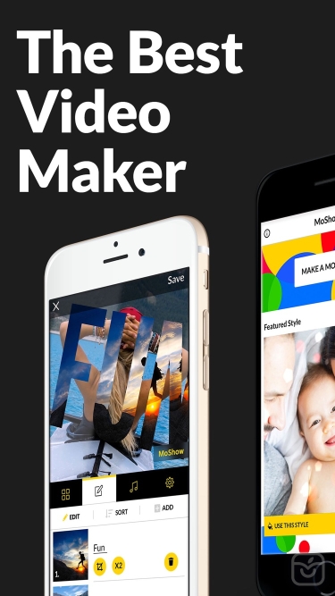 تصاویر MoShow Slideshow Photo & Video