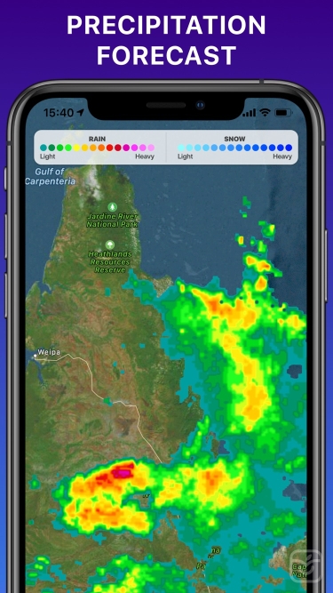 تصاویر RAIN RADAR ° live weather maps
