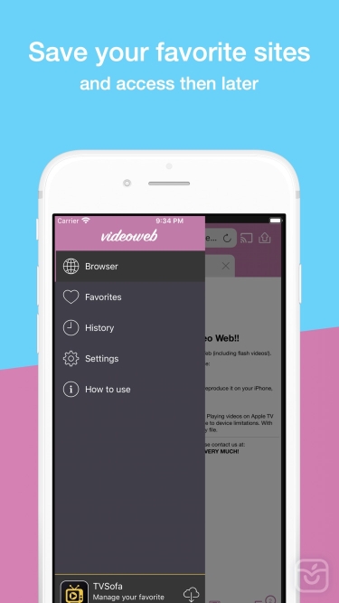 تصاویر Video Web - Video Player