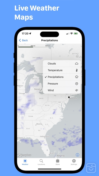 تصاویر Weather Bot: Alerts & Radar