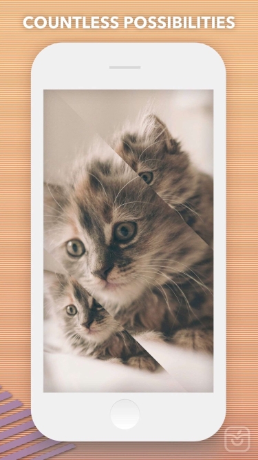 تصاویر Split Pic Collage Maker Layout ++