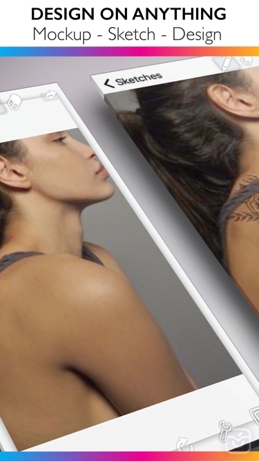 تصاویر Mock-up Art Draw Paint Sketch ++