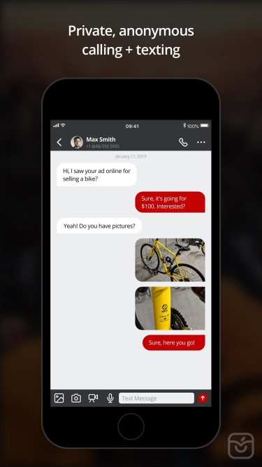 تصاویر Hushed: UK Second Phone Number ++