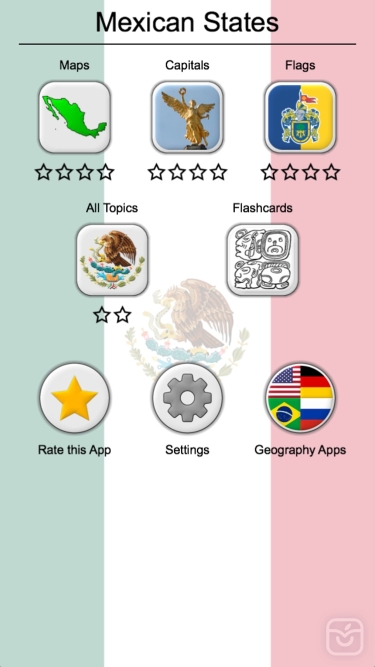 تصاویر Mexican States - Quiz about Mexico