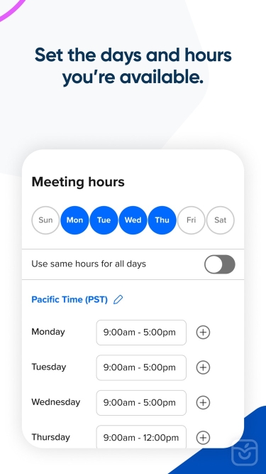 تصاویر Calendly Mobile