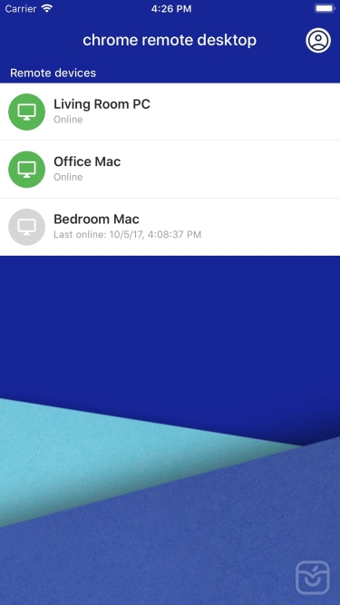 تصاویر Chrome Remote Desktop