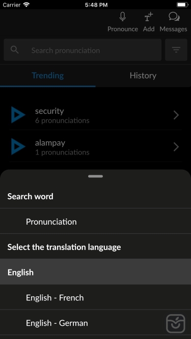 تصاویر Forvo Pronunciation
