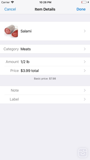 تصاویر ShoppingList