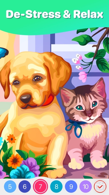تصاویر Hey Color: Paint by Number Art