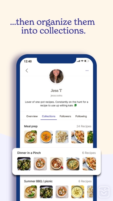 تصاویر Spillt: Recipe & Meal Plan App