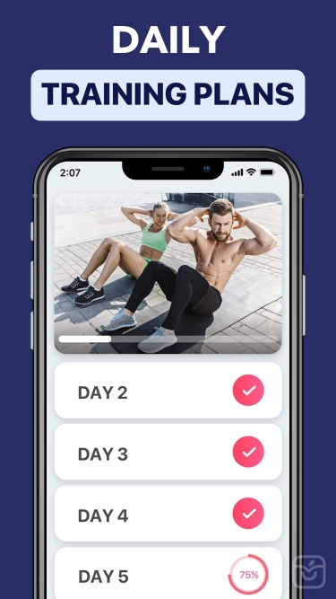 تصاویر Lose Belly Fat at Home ++