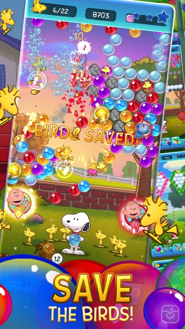 تصاویر Bubble Shooter - Snoopy POP!