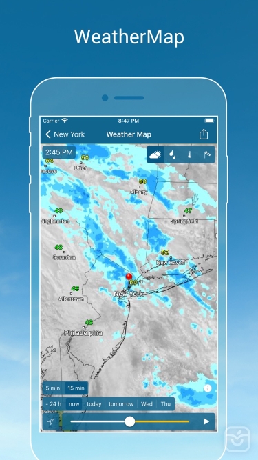 تصاویر Weather & Radar Pro