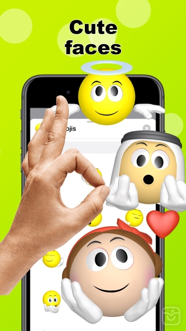 تصاویر Emoji + gestures > Gemojis