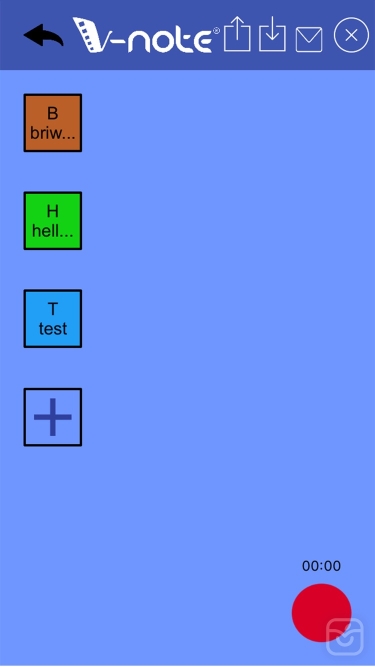 تصاویر V-Note iPhone Edition