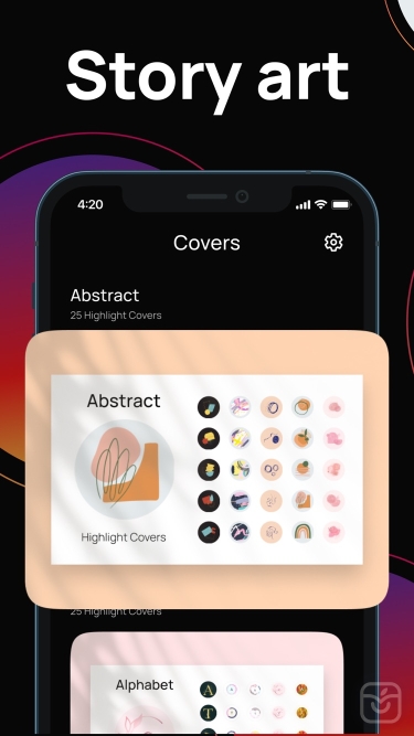 تصاویر Highlight Covers & InStories