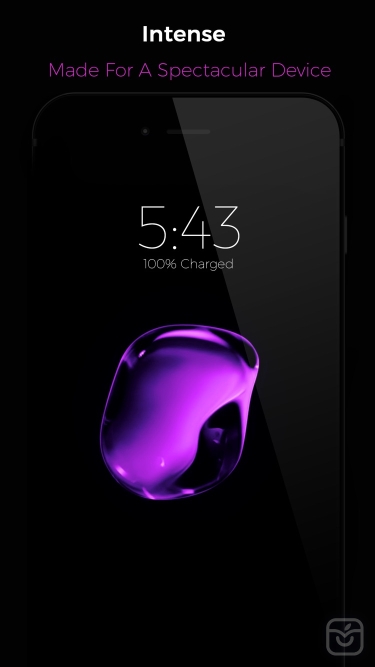 تصاویر Black Lite - Live Wallpapers