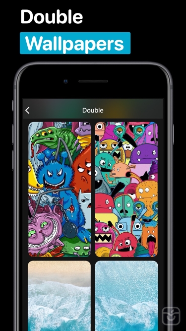 تصاویر iPhone Wallpapers 17 Screenify ++