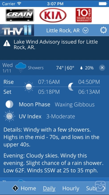 تصاویر THV11 Weather