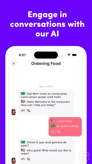 تصاویر Converse AI: Learn a Language ++