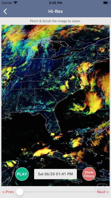 تصاویر National Weather Forecast Data