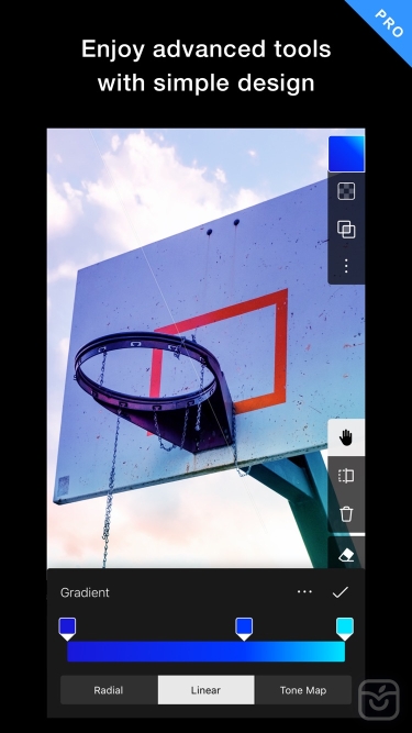 تصاویر Polarr Pro Photo Editor ++