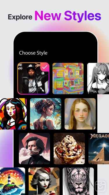 تصاویر AI Art Generator - Nero Muse ++