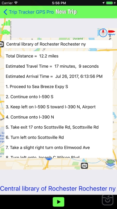 تصاویر Trip Tracker GPS Professional