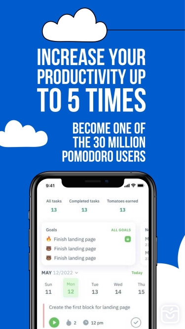 تصاویر Pomodoro Focus Timer & Planner