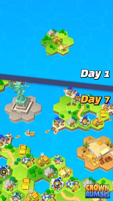تصاویر Crown Rumble: Idle Kingdoms ++