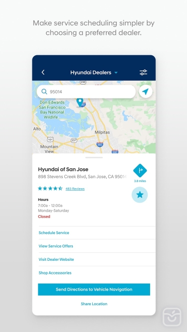 تصاویر MyHyundai with Bluelink