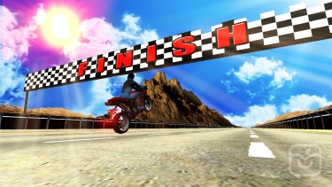 تصاویر Off-road Bike-Winter Drag Race