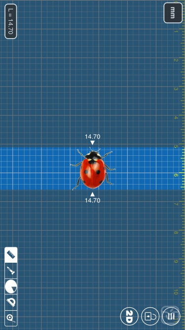 تصاویر Millimeter Pro on-screen ruler