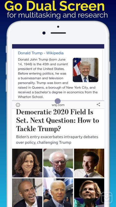 تصاویر Split Screen Multitasking View