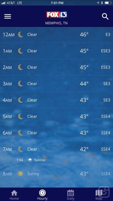 تصاویر FOX13 Weather App