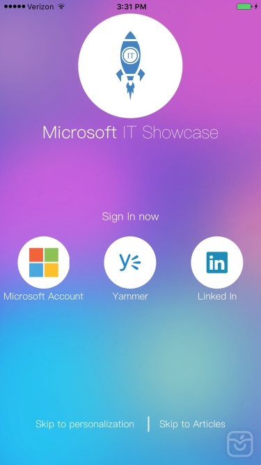 تصاویر Microsoft IT Showcase