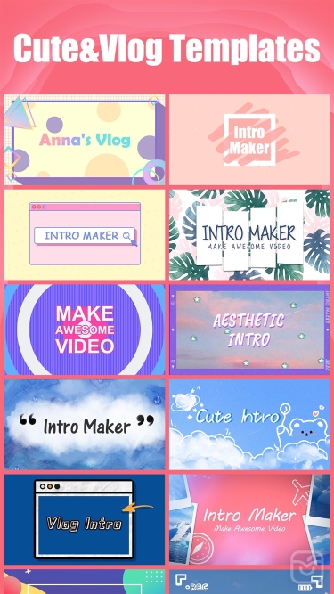 تصاویر  ++ Intro Maker- yt intro designer