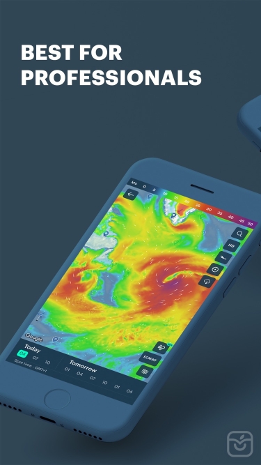 تصاویر Windy Pro: marine weather app