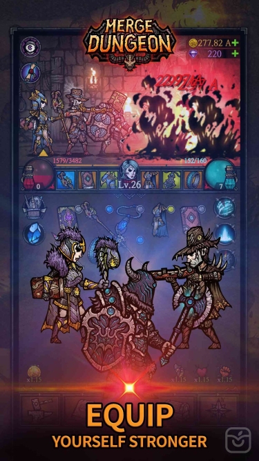 تصاویر Merge Dungeon|ترکیب در سیاهچال