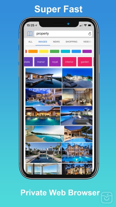 تصاویر Snowbunny Private Web Browser