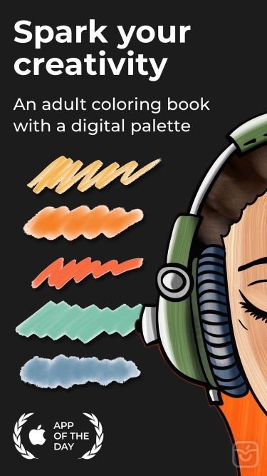 تصاویر Adult Coloring Book - Pigment ++