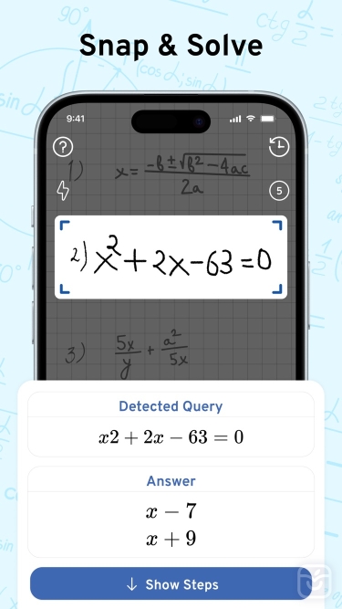 تصاویر AI Math Scanner: Maths Solver++