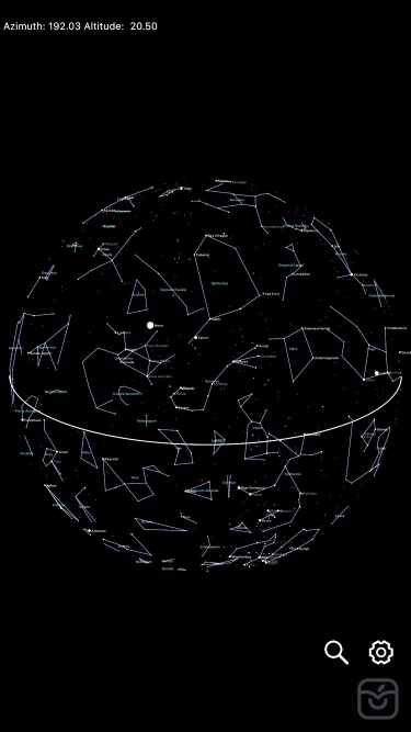 تصاویر Constellation Map mobile